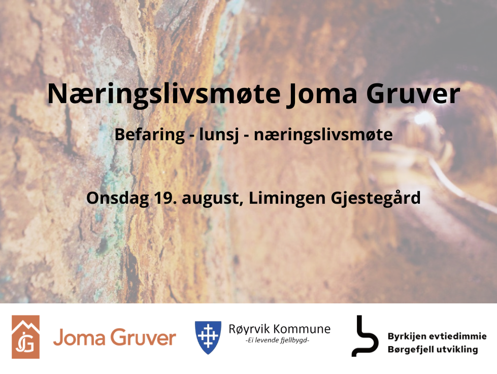 Næringslivsmøte Joma Gruver
